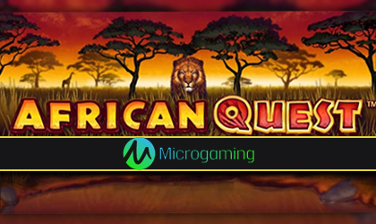 Enjoy the Safari and Potentially Win Lucrative Rewards in African Quest by Microgaming