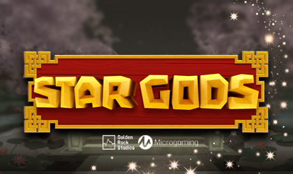 Golden Rock Studios Releases Star Gods Slot in Cooperation with Microgaming