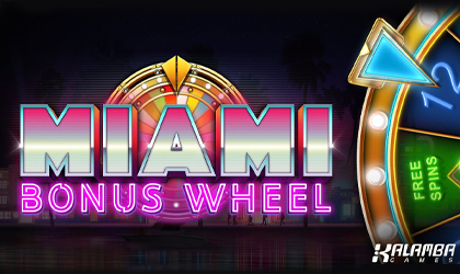 Kalamba Games Drops a Massive Party in Miami Bonus Wheel