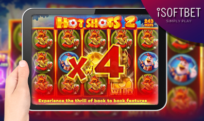 iSoftBet Releases the Much Anticipated Hot Shots 2 Slot