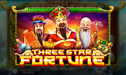 Pragmatic Play Launches Three Star Fortune Slot Game