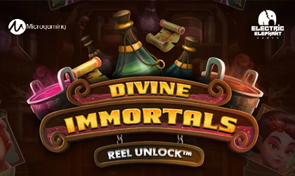Microgaming and Electric Elephant Tease Players with Divine Immortals Release