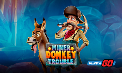 Play n GO Digs for Treasure with Miner Donkey Trouble