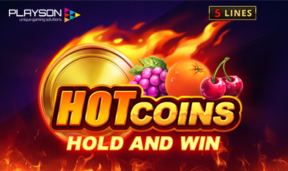 Playson Heats up Excitement with Hot Coins Hold and Win