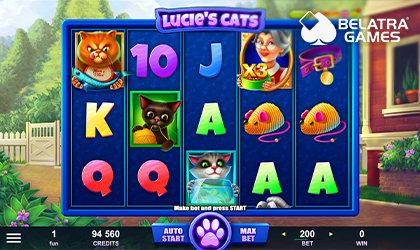 Belatra Games Releases Online Slot Lucies Cats