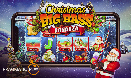 Pragmatic Play and Reel Kingdom Release Christmas Big Bass Bonanza Slot