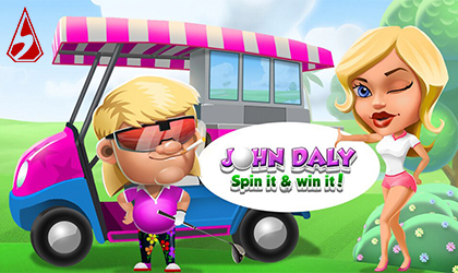 John Daly Spin It and Win It Online Slot Released by Spearhead Studios