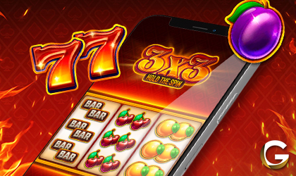 3x3 Hold the Spin Slot Presents Bonus Game and Gamble Feature