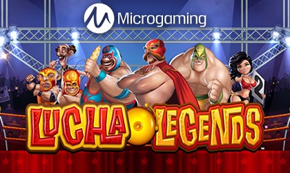 Fight for Prizes in Lucha Legends Reel Slot from Microgaming