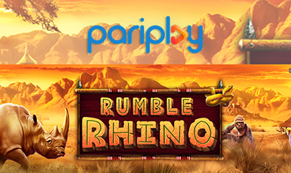 Help Save the Rhinos in Rumble Rhino Slot from Pariplay 