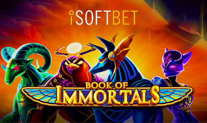 iSoftBet To Showcase Book of Immortals