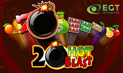 20 Hot Blast Latest Addition to EGT Interactive Portfolio 