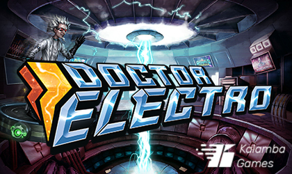Kalamba Games to Open Doors of Its Electrifying Mind With Doctor Electro Slot