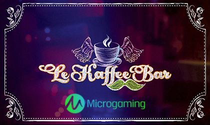 Microgaming Fulfills Caffeine Fix with Le Kaffe Bar Slot Release