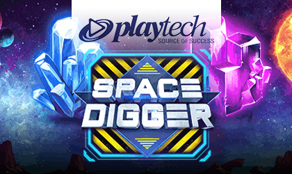 Playtech Releases Space Digger Slot Game and Debuts New Features 