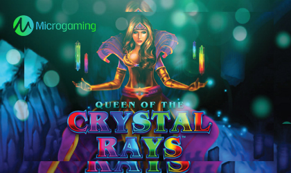 Microgaming Debuts Queens Of The Crystal Rays Reel Game 