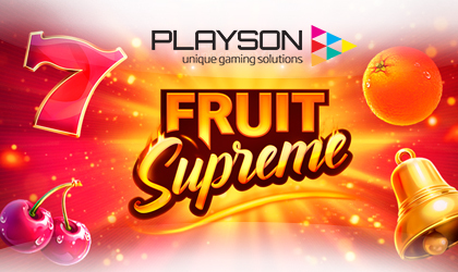 Playson Announces the Release of its Fruit Supreme 25 Lines Slot Game 