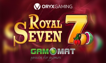 Gamomat to Release Royal Seven Slot via Oryx Gaming Content Aggregation Platform
