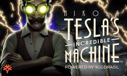 YGS Masters Release the New Nikola Teslas Incredible Machine Powered by Yggdrasil