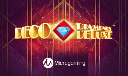 Microgaming Takes on Vintage Theme with Deco Diamonds Deluxe Release