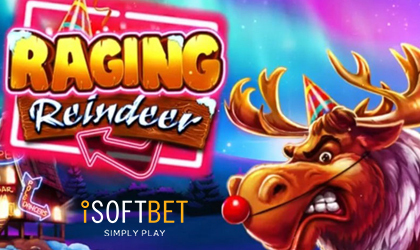 iSoftBet Has Brought the Early Holiday Season Vibes with the Release of Raging Reindeer